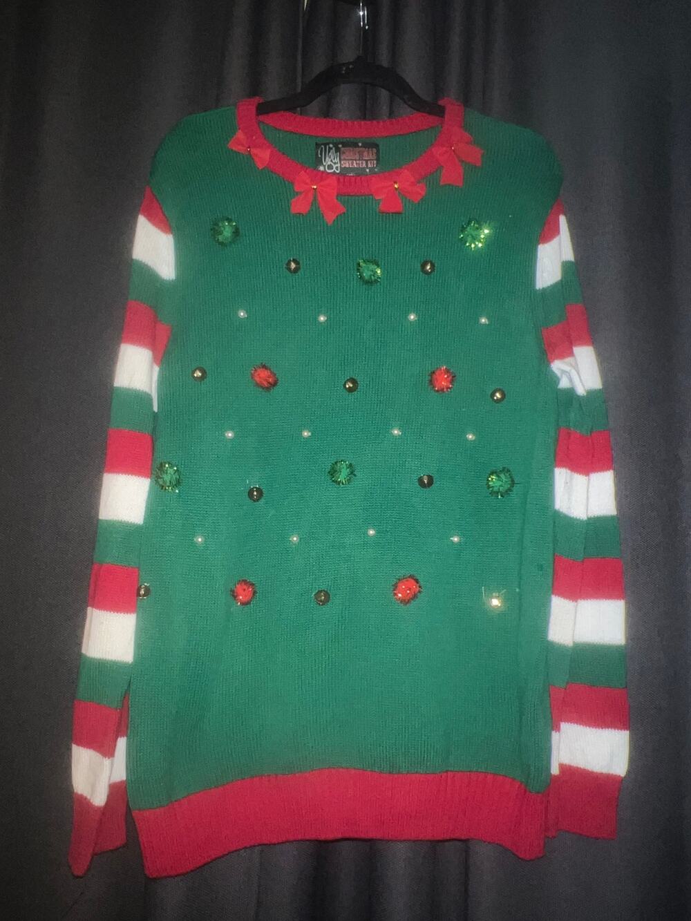 Ugly Christmas Sweater Xmas Size Medium